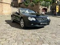 Usado Mercedes SL500 306 CV (225 kW) 2002 Negro Descapotable