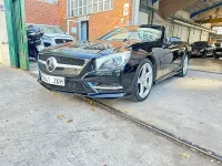 Usado Mercedes SL500 455 CV (334 kW) 2017 Negro Descapotable