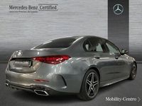Usado Mercedes C220 AMG line 200 CV (147 kW) 2021 Selenitgrey  metallic paint Berlina