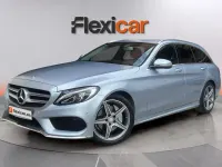 Usado Mercedes C220 AMG 170 CV (125 kW) 2016 Gris Familiar