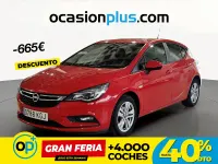 Usado Opel Astra Selective 125 CV (91 kW) 2017 Rojo Berlina