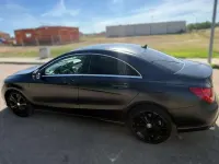 Usado Mercedes CLA200 136 CV (100 kW) 2015 Negro Coupe