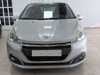 Usado Peugeot 208 Allure 82 CV (60 kW) 2016 Gris Utilitario