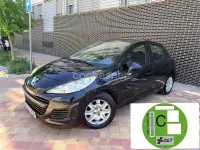 Usado Peugeot 207 95 CV (69 kW) 2011 Negro Berlina