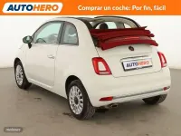 Usado Fiat 500C Lounge 70 CV (51 kW) 2019 Blanco Descapotable