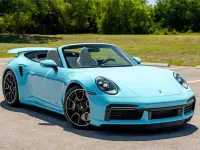 Usado Porsche 911 Turbo Cabriolet 580 CV (426 kW) 2024 Azul Descapotable