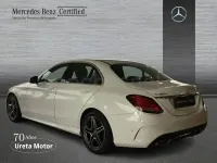 Usado Mercedes C200 160 CV (117 kW) 2019 Blanco Berlina