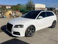 Usado Audi A3 Sportback Sport 105 CV (77 kW) 2008 Blanco Utilitario