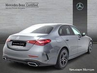 Usado Mercedes C200 AMG line 163 CV (119 kW) 2025 Gris selenita
