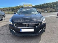 Usado Peugeot 508 Allure 150 CV (110 kW) 2017 Negro Berlina