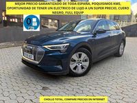 Usado Audi e-tron 300 kW (408 CV) 2020 Azul SUV