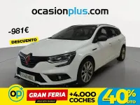 Usado Renault Mégane GrandTour Zen 110 CV (80 kW) 2017 Blanco Familiar