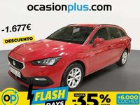 Usado Seat Leon ST Style 150 CV (110 kW) 2020 Rojo Familiar