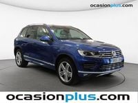 Usado VW Touareg R-line 204 CV (150 kW) 2016 Azul SUV