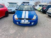 Usado Ford SportKa 95 CV (69 kW) 2004 Azul Utilitario