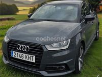 Usado Audi A1 Sportback S-Line 95 CV (69 kW) 2019 Gris / plata Utilitario