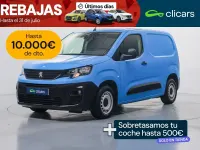 Usado Peugeot Partner Premium 75 CV (55 kW) 2019 Azul Monovolumen