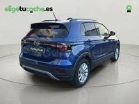 Usado VW T-Cross Advance 110 CV (80 kW) 2022 Azul SUV