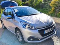 Usado Peugeot 208 Style 82 CV (60 kW) 2017 Gris / plata Utilitario