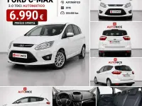 Usado Ford C-MAX Titanium 150 CV (110 kW) 2016 Blanco Monovolumen