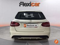 Usado Mercedes C350e 279 CV (205 kW) 2018 Blanco Familiar