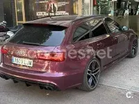 Usado Audi RS6 Sport 605 CV (444 kW) 2017 Granate Familiar