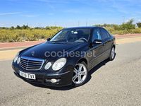 Usado Mercedes E280 Avantgarde 190 CV (139 kW) 2007 Negro Berlina