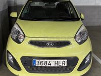 Usado Kia Picanto 85 CV (62 kW) 2014 Amarillo Utilitario