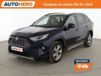 Usado Toyota RAV4 Hybrid Luxury 218 CV (160 kW) 2019 Azul SUV