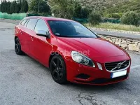 Usado Volvo V60 R-Design 163 CV (119 kW) 2012 Rojo Familiar