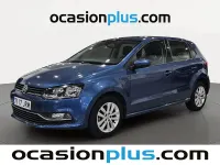 Usado VW Polo 90 CV (66 kW) 2016 Azul Utilitario