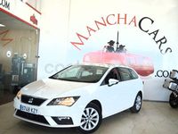 Usado Seat Leon Style 115 CV (84 kW) 2019 Blanco Berlina