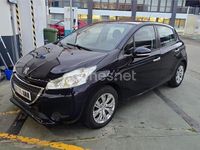 Usado Peugeot 208 Access 82 CV (60 kW) 2014 Azul Utilitario