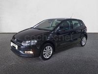 Usado VW Polo Advance 90 CV (66 kW) 2015 Negro Berlina