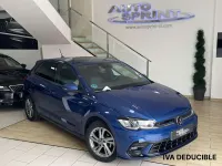 Usado VW Polo R-line 95 CV (69 kW) 2022 Azul Utilitario