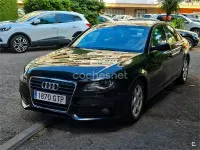 Usado Audi A4 136 CV (100 kW) 2010 Negro Berlina