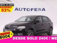 Usado Skoda Rapid 116 CV (85 kW) 2017 Negro Utilitario