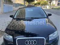 Usado Audi A3 105 CV (77 kW) 2007 Negro Utilitario