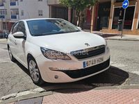 Usado Peugeot 308 Active 92 CV (67 kW) 2014 Blanco Berlina