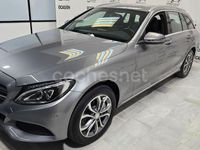 Usado Mercedes C350e Avantgarde 279 CV (205 kW) 2016 Gris / plata Familiar