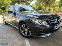 Usado Mercedes E300 Avantgarde 204 CV (150 kW) 2015 Gris Berlina