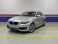Usado BMW 218 Comfort Edition 150 CV (110 kW) 2018 Gris / plata Coupe