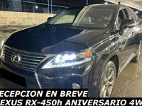 Usado Lexus RX450h 299 CV (219 kW) 2014 Negro SUV