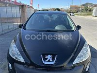 Usado Peugeot 308 110 CV (80 kW) 2009 Negro Berlina