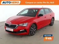 Usado Skoda Scala Ambition 150 CV (110 kW) 2021 Rojo Utilitario