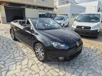 Usado VW Golf Cabriolet 105 CV (77 kW) 2013 Negro Descapotable