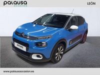Usado Citroën C3 Shine 99 CV (72 kW) 2019 Azul Utilitario