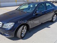 Usado Mercedes C200 Elegance 184 CV (135 kW) 2010 Azul Berlina
