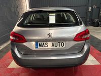 Usado Peugeot 308 SW Allure 120 CV (88 kW) 2015 Gris / plata Familiar