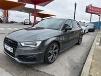 Usado Audi A3 S-Line 150 CV (110 kW) 2014 Gris / plata Berlina